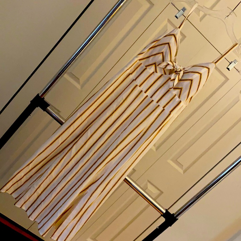 Medium striped maxi dress